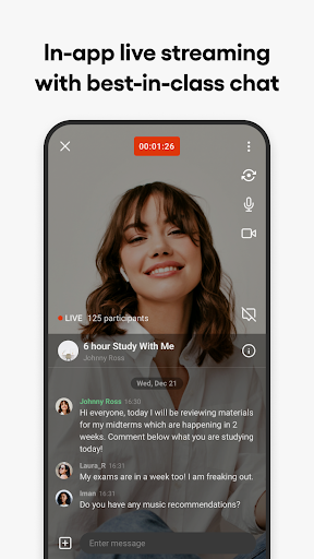 Sendbird Live Screen 2
