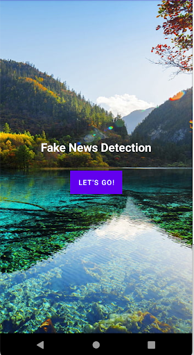 Android application Eagle News Detection screenshort