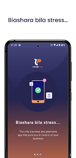 Android application Tende Pay screenshort