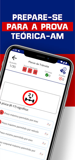 Simulado CNH Amazônas AM Screen 2