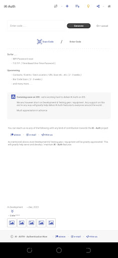 iK-Auth Screen 2