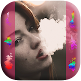 Smoke Effect Photo icon