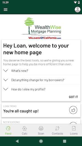 Android application WealthWise Mortgage Planning screenshort
