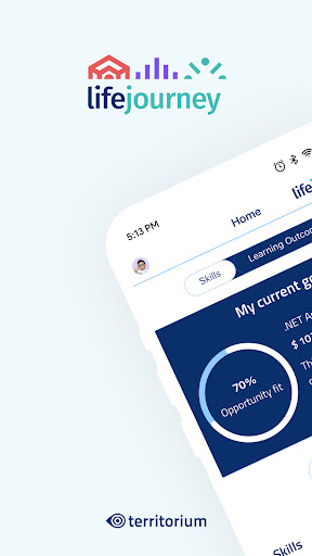 Android application LifeJourney screenshort