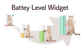 screenshot of Cat Battery widget