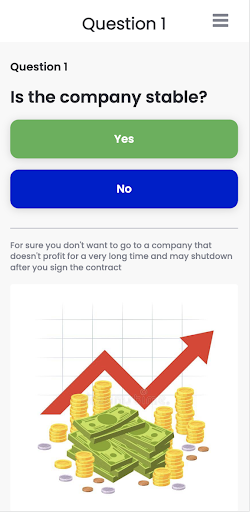 Job Offer Checklist Screen 3