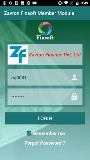 Zavron Finsoft Member Module