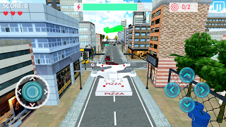 Drone Pizza Delivery 3D - Screenshot 3