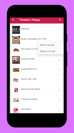 Radio Trinidad and Tobago FM Screen 2