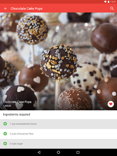 Screenshot of Dessert recipes