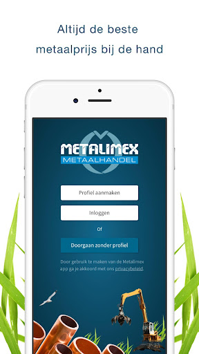 Android application Metalimex screenshort