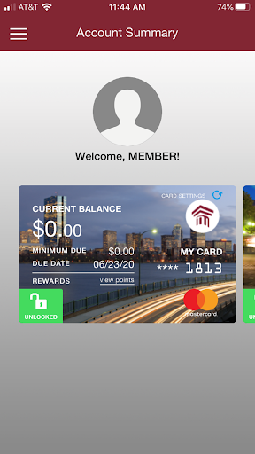 Harvard FCU Cards Screenshot 2 - AppWisp.com