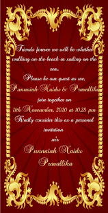 Download Punnaiah Naidu Pravallika Wedding Invitation For PC Windows and Mac apk screenshot 9