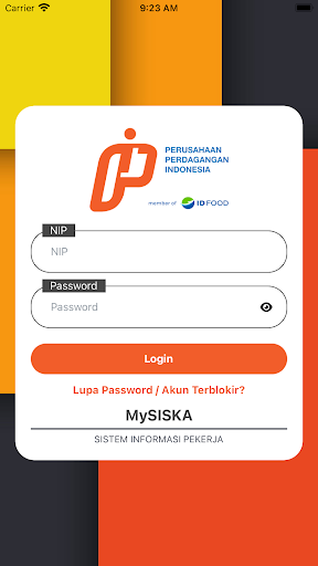 Android application MySISKA screenshort