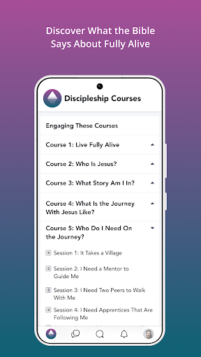 Android application Fully Alive by Disciples Made screenshort