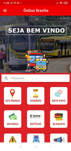 Android application Ônibus Brasília screenshort