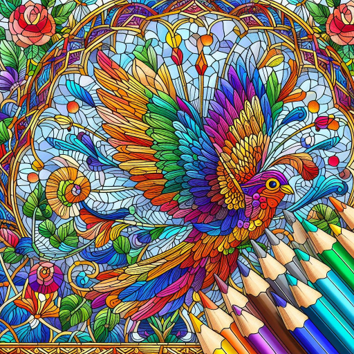 Stained Glass Color by Number logo
