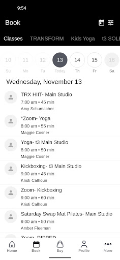 T3 Fitness Screenshot 2 - AppWisp.com