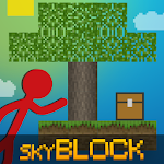 Cover Image of Скачать Стикмен против Мультикрафта: Skyblock Craft 1.0.8 APK