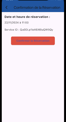 service reservation
