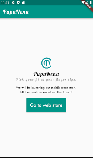 Android application Pupunenu screenshort