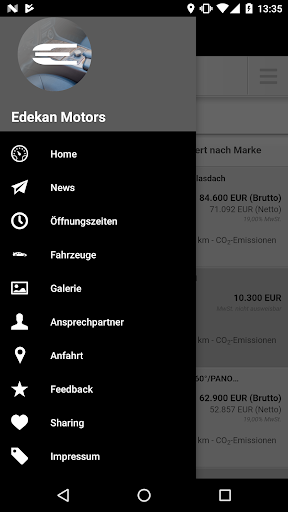 Edekan Motors Screen 3