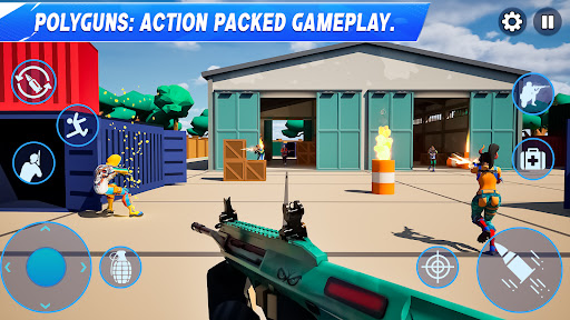 Android application PolyGuns FPS - Shooter Strike screenshort