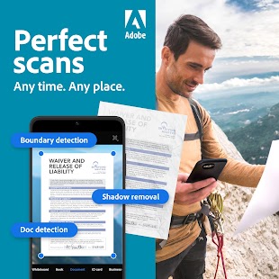 Adobe Scan: PDF Scanner, OCR Capture d'écran