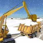 Cover Image of Télécharger Snow Excavator Crane Simulator  APK