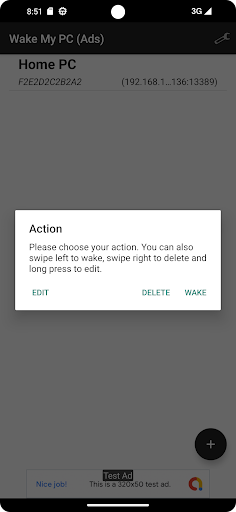 Wake My PC (Ads) Screen 2