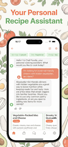 FoodiePrep AI Meal Planner screenshot 3