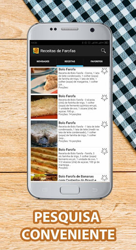 Receitas de Farofas Screen 3