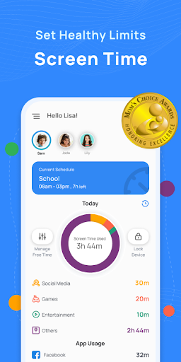 Parental Control App - Mobicip Screenshot 1 - AppWisp.com