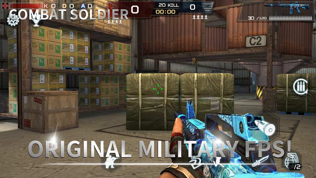 Combat Soldier - FPS 0.75 APK + Mod (Mod speed) for Android