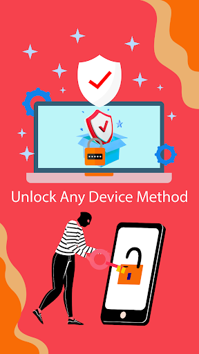 Android application Unlock Any device methods screenshort