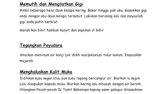 1001 Petua Tradisional Melayu