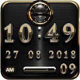 Golden Empire Digital Clock icon