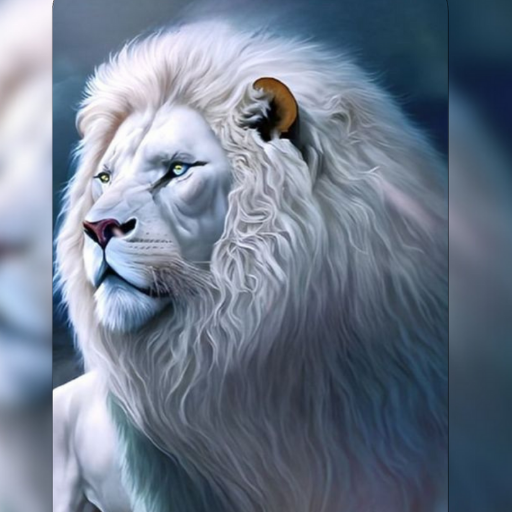 White Lion Wallpaper Scarica su Windows