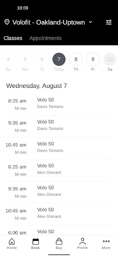 Volofit Screen 2