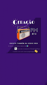 Rádio Geração Mojui FM 87.5 3 APK + Mod (Unlimited money) إلى عن على ذكري المظهر