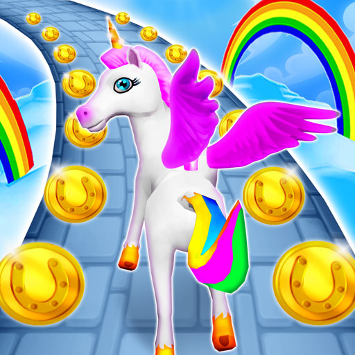 Unicorn Run Magical Pony Run  Icon