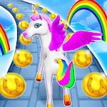 Cover Image of Télécharger Licorne Run Magical Pony Run  APK