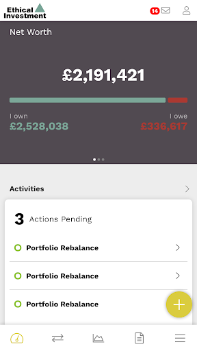 Android application EIC Portal screenshort