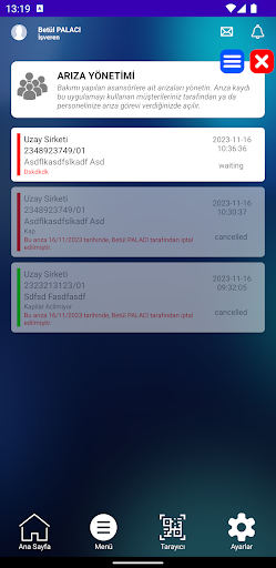 Asansör Bakım Yönetimi Screen 3