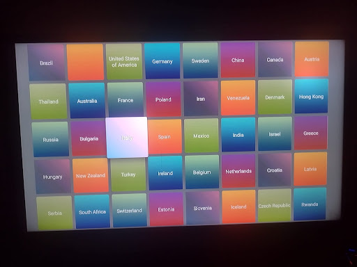 Android application Uni TV screenshort