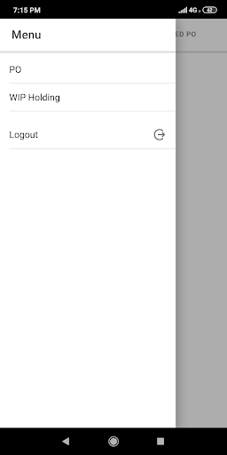 PPFPL Vendor App Screen 3