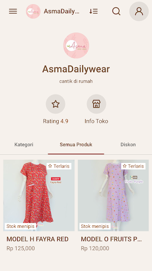 Asma Dailywear screenshot 1