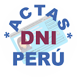 Cover Image of Download ACTAS DNI PERU 3 APK