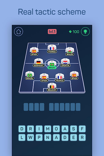 Aperçu de l'application