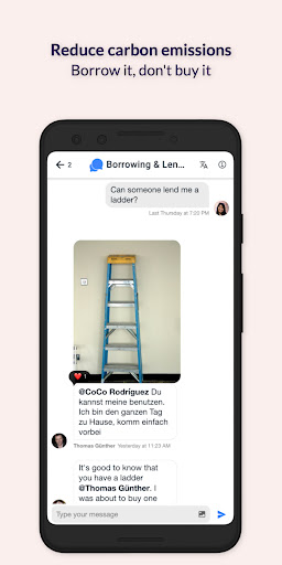 Connected Living Messenger Screen 2